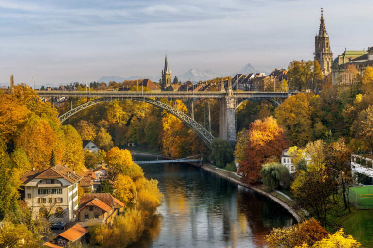 Bern In The Fall, Switzerland