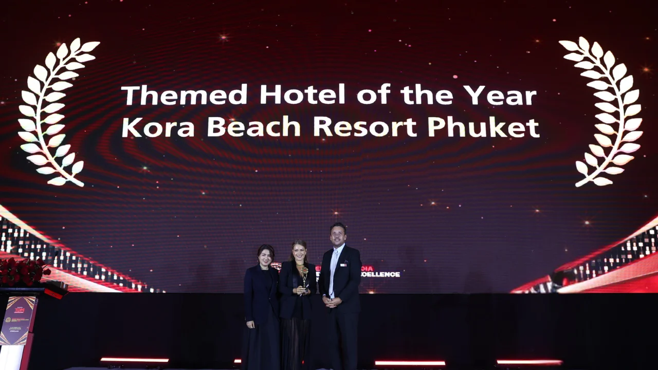 Kora Beach Resort Phuket scores win at TDM Travel Trade Excellence Awards 2025