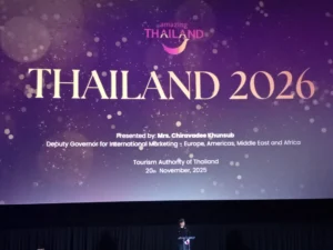 TAT's Chiravadee Khunsub presents Thailand's tourism agenda for 2026