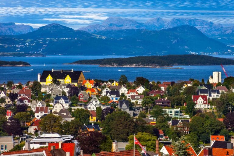 Panoramic View Of Stavanger, Norway