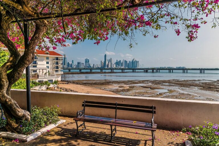Scenic view of Panama City, Panama skyline